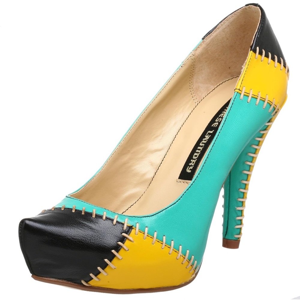 New multicolor Chinese laundry heels Msrp $40 - Picture 1 of 10